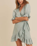 Sky West Wrap Dress: Alternate View #2