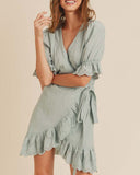 Sky West Wrap Dress: Alternate View #1