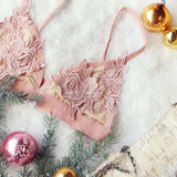 Sleepy Lace Bra in Rose: Alternate View #3