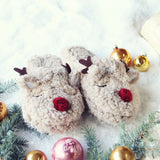 Sleepy Reindeer Slippers: Alternate View #3