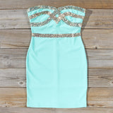Sleigh Bells Party Dress in Mint: Alternate View #1