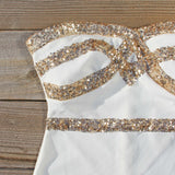 Sleigh Bells Party Dress in Snow: Alternate View #2