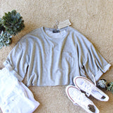 Slubby Pocket Tee: Alternate View #2