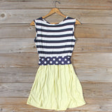 Smoke Blossom Dress in Lemon: Alternate View #3