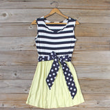 Smoke Blossom Dress in Lemon: Alternate View #1