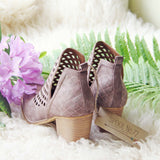 Smoke Lavender Booties: Alternate View #6