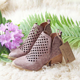 Smoke Lavender Booties: Alternate View #4