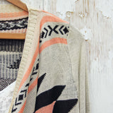 Smoke River Sweater in Peach: Alternate View #3