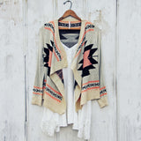 Smoke River Sweater in Peach: Alternate View #2