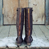 Smokestack Boots in Chestnut: Alternate View #1