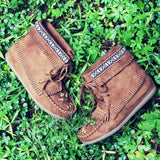 Snohomish Beaded Moccasin: Alternate View #4