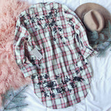 Snow Clouds Plaid Top: Alternate View #4