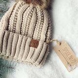 Snow Dust Cozy Beanie: Alternate View #2