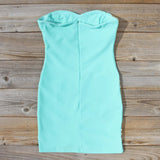 Snow Globe Party Dress in Mint: Alternate View #4