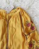 Snow Marigold Top: Alternate View #2