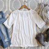 Snow Shadow Cozy Tee: Alternate View #4