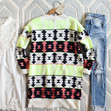 Snow Trails Cozy Sweater: Alternate View #4