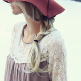 Snowbark Lace Top: Alternate View #3