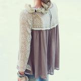 Snowbark Lace Top: Alternate View #4