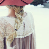 Snowbark Lace Top: Alternate View #1