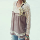 Snowbark Lace Top: Alternate View #2