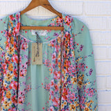 The Snowbird Duster in Sage: Alternate View #2