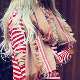 Snowed-in Blanket Scarf: Alternate View #2