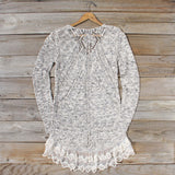 Snowy Bridge Sweater Dress: Alternate View #4
