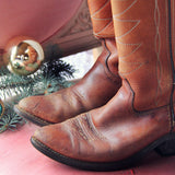 Snowy Montana Vintage Boots: Alternate View #2