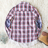 Snowy Plaid Shirt in Juniper: Alternate View #4