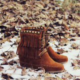 Snowy River Moccasins: Alternate View #1