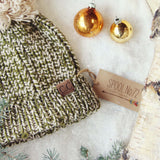 Snowy Sage Beanie: Alternate View #2