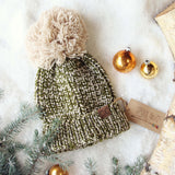 Snowy Sage Beanie: Alternate View #1
