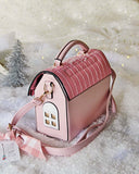 Snowy Cottage Purse: Alternate View #3