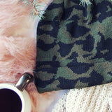 Soft Camo Beanie: Alternate View #3