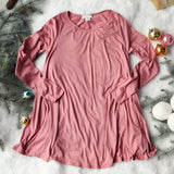 Soft & Cozy Tee in Rose: Alternate View #1