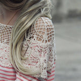 The Soft Stripe Tee: Alternate View #3