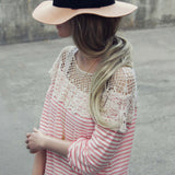 The Soft Stripe Tee: Alternate View #2