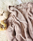 Softest Teddy Hoodie in Taupe: Alternate View #2
