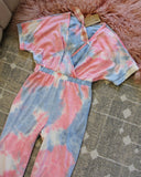 Soft Tie Dye Jumpsuit: Alternate View #1