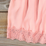 Solarium Lace Tunic in Peach: Alternate View #3