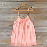 Solarium Lace Tunic in Peach: Alternate View #1