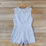 Something Blue Lace Romper: Alternate View #4