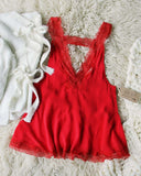 Sophie Lace Layering Tank: Alternate View #1