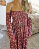 Sophie Maxi Dress in Pink: Alternate View #2
