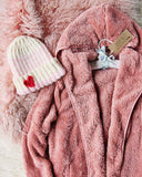 Soulmate Teddy Hoodie in Pink: Alternate View #2