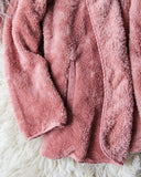 Soulmate Teddy Hoodie in Pink: Alternate View #3