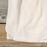 Sparkling Shadows Dress in Cream: Alternate View #3