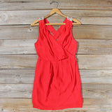 Sparkling Shadows Dress in Red: Alternate View #4
