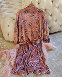 Spool Lux Velvet Duster in Rose: Alternate View #5